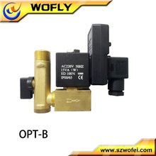 2WB-25 Válvula solenoide de agua de acero inoxidable / Válvula de agua solenoide eléctrica